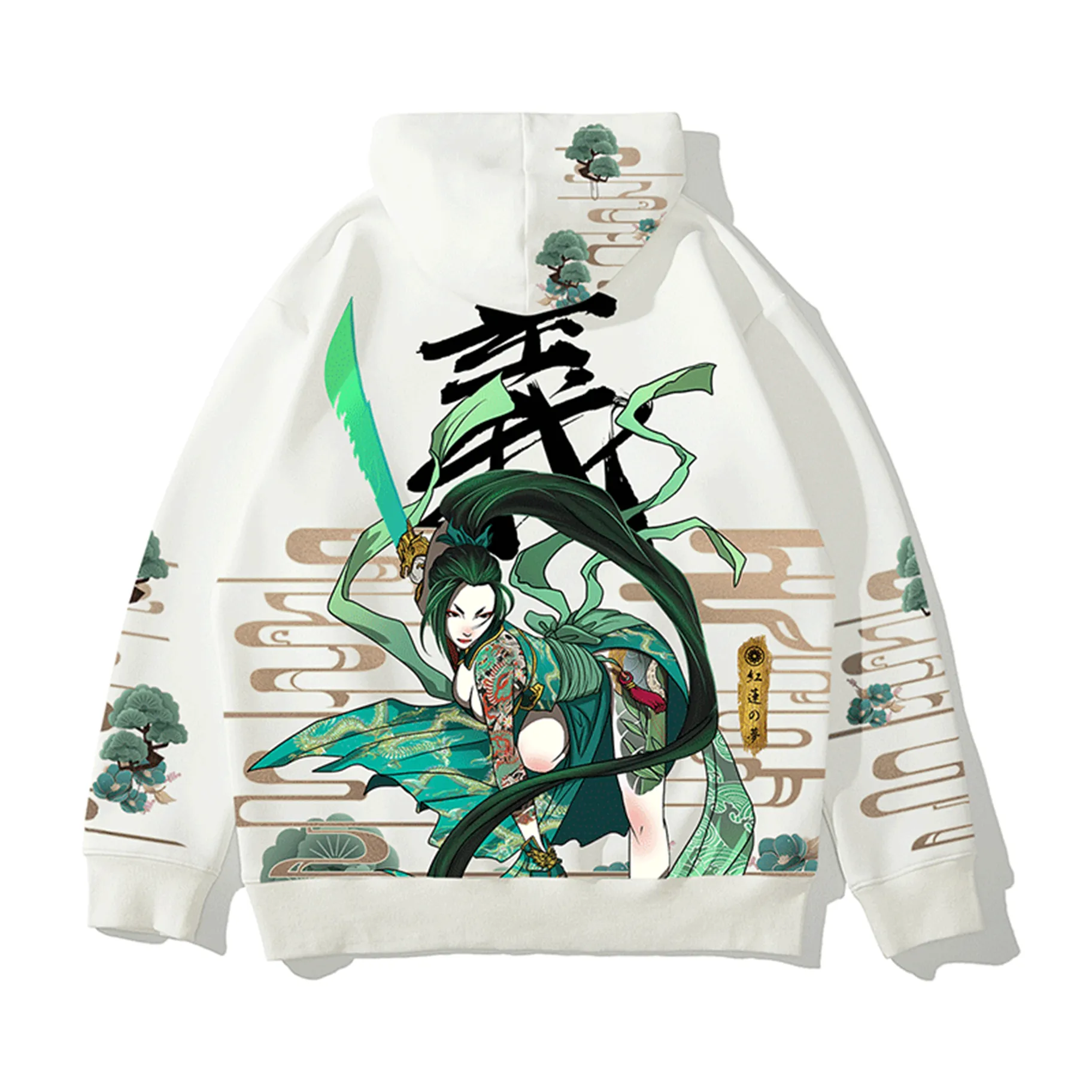 義 Goddess of War Pullover Hoodie