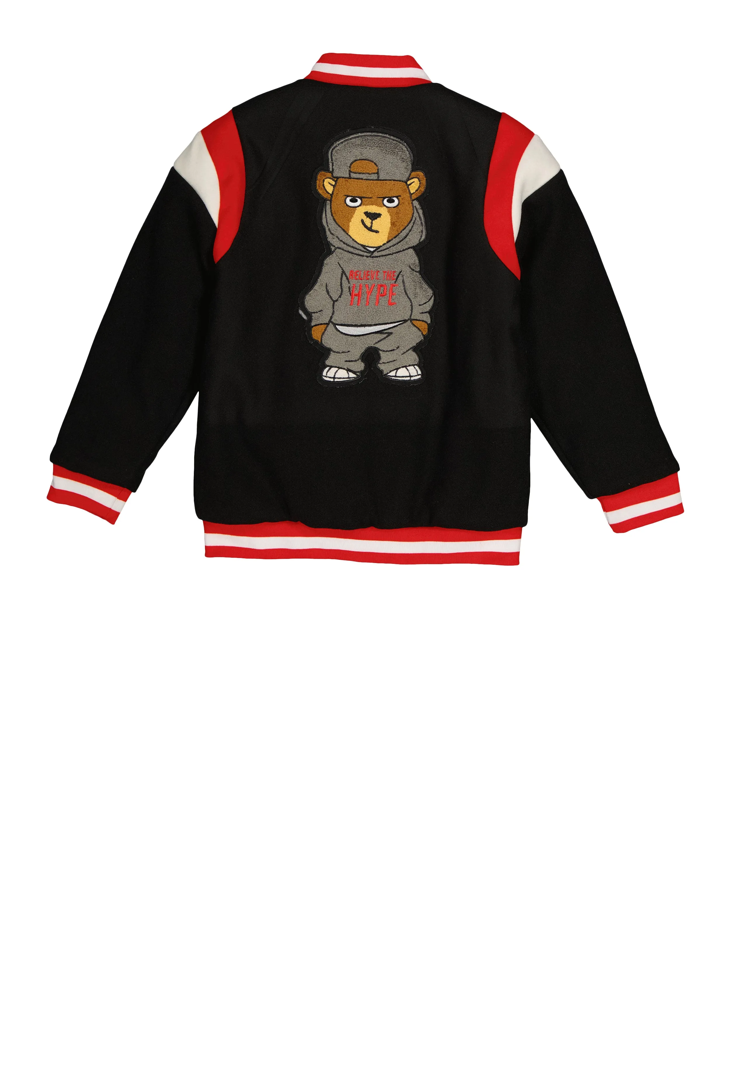 Boys Graphic Letterman Jacket