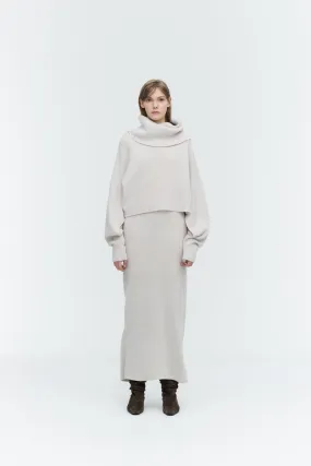 Cashmere Sleeveless Knit Dress