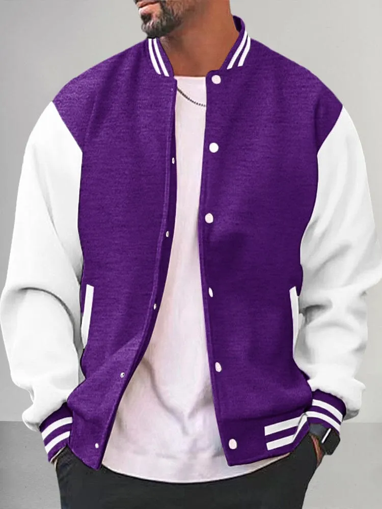 Casual Varsity Baseball Jacket
