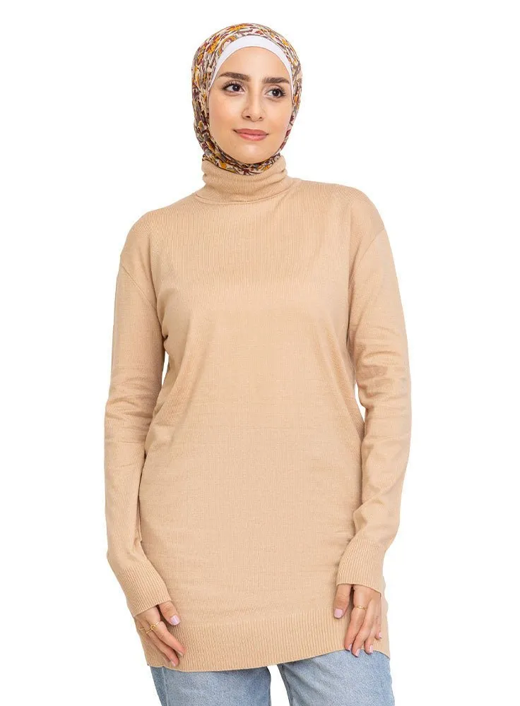 Latte Long-High Cool Pullover