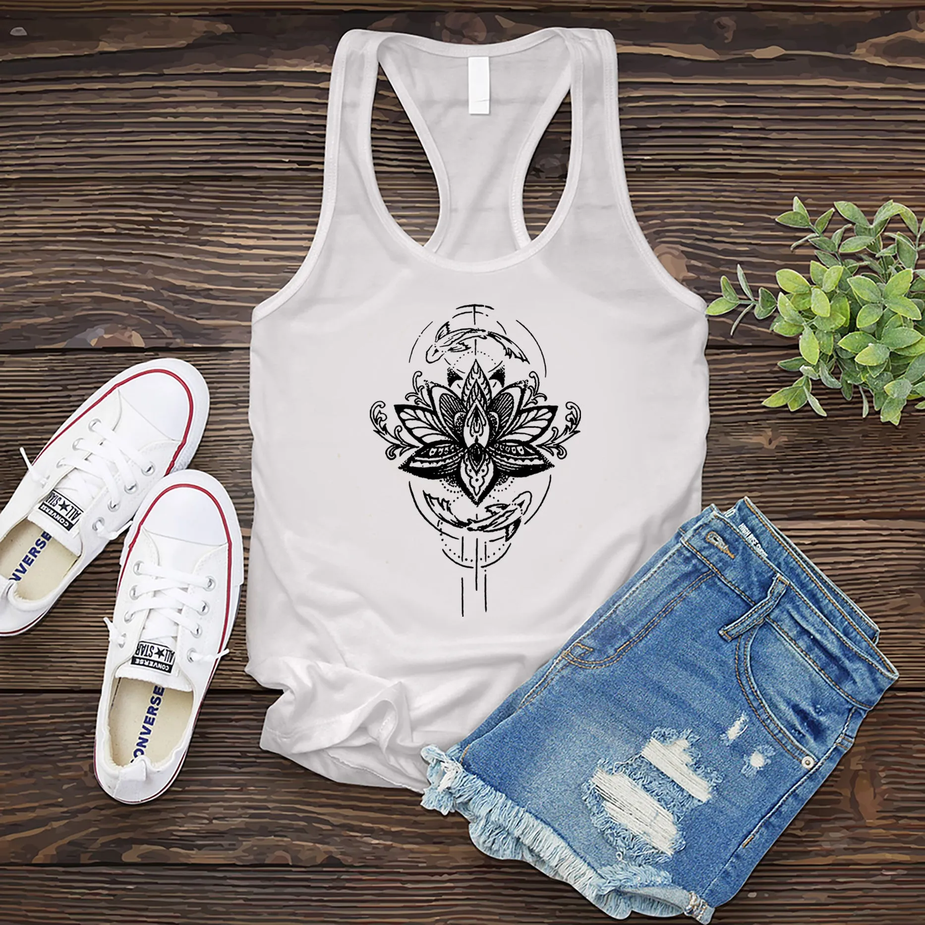 Mandala Pisces Women's Tank Top