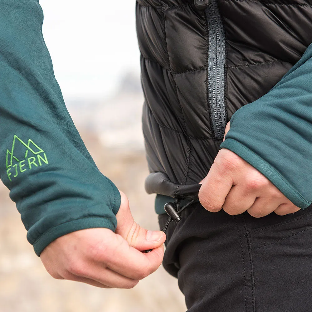 Mens Vandring Stretch Fleece Jacket (Pine/Green)