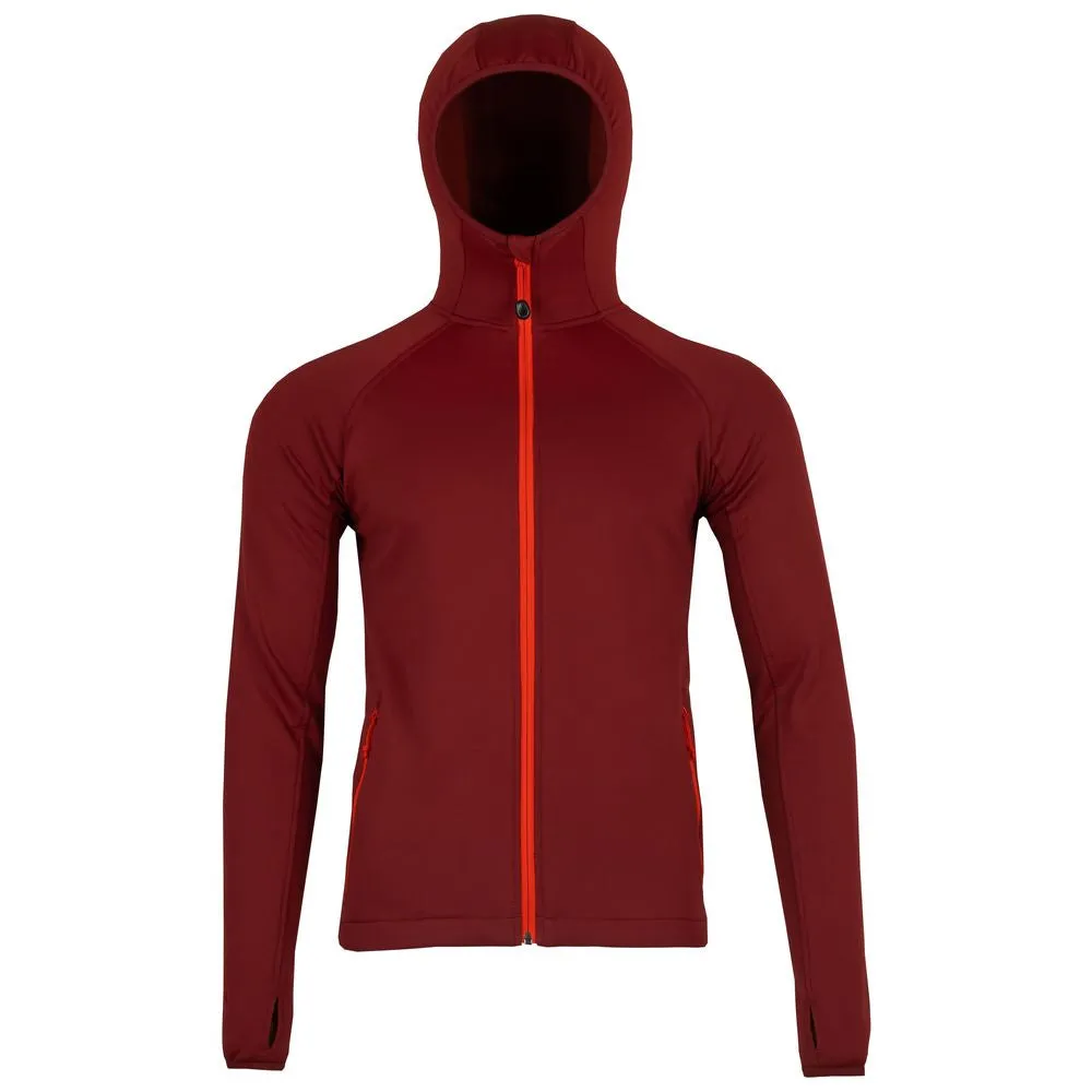 Mens Vandring Stretch Fleece Jacket (Rust/Orange)