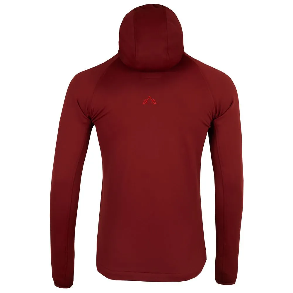 Mens Vandring Stretch Fleece Jacket (Rust/Orange)