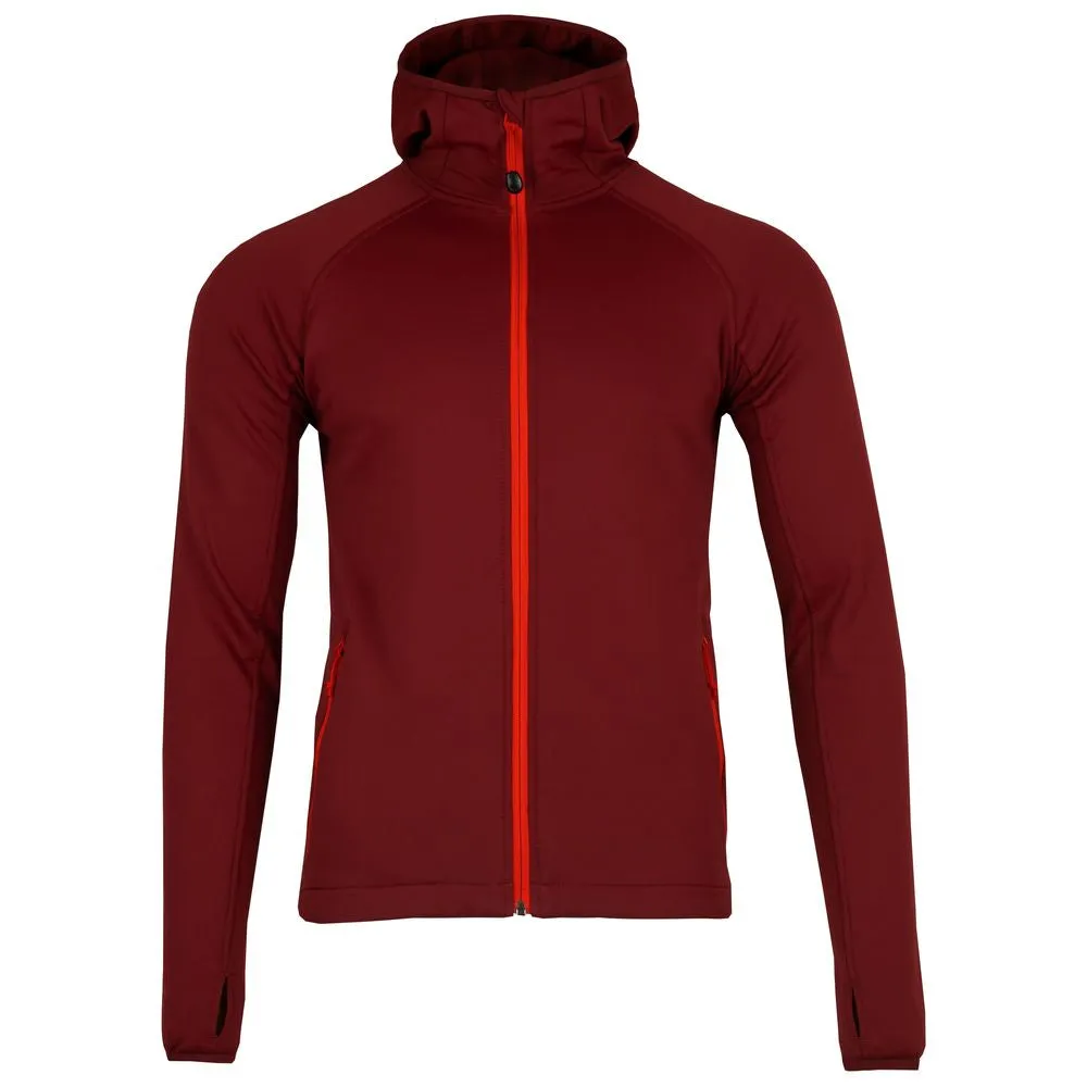 Mens Vandring Stretch Fleece Jacket (Rust/Orange)