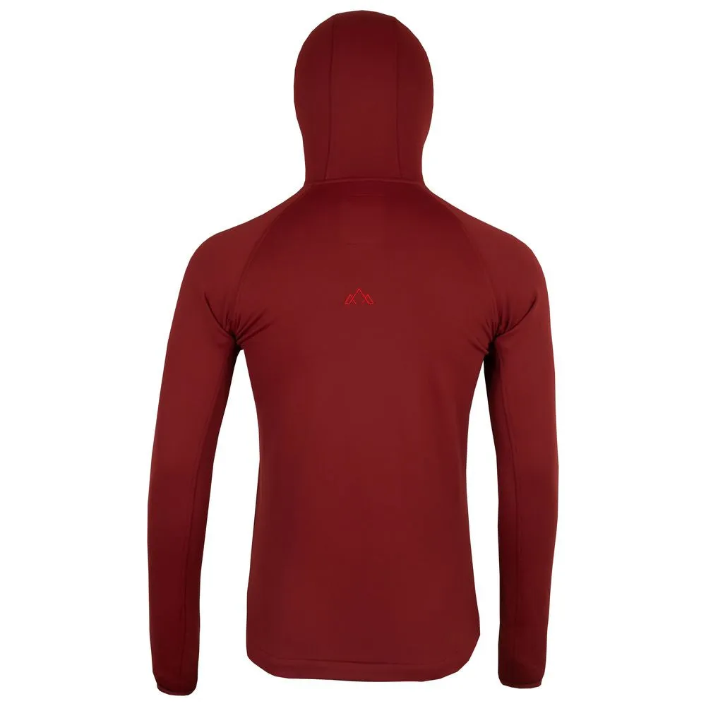 Mens Vandring Stretch Fleece Jacket (Rust/Orange)