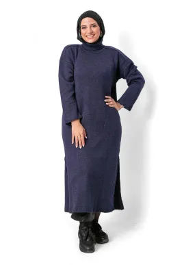 Navy L-Vent Pullover