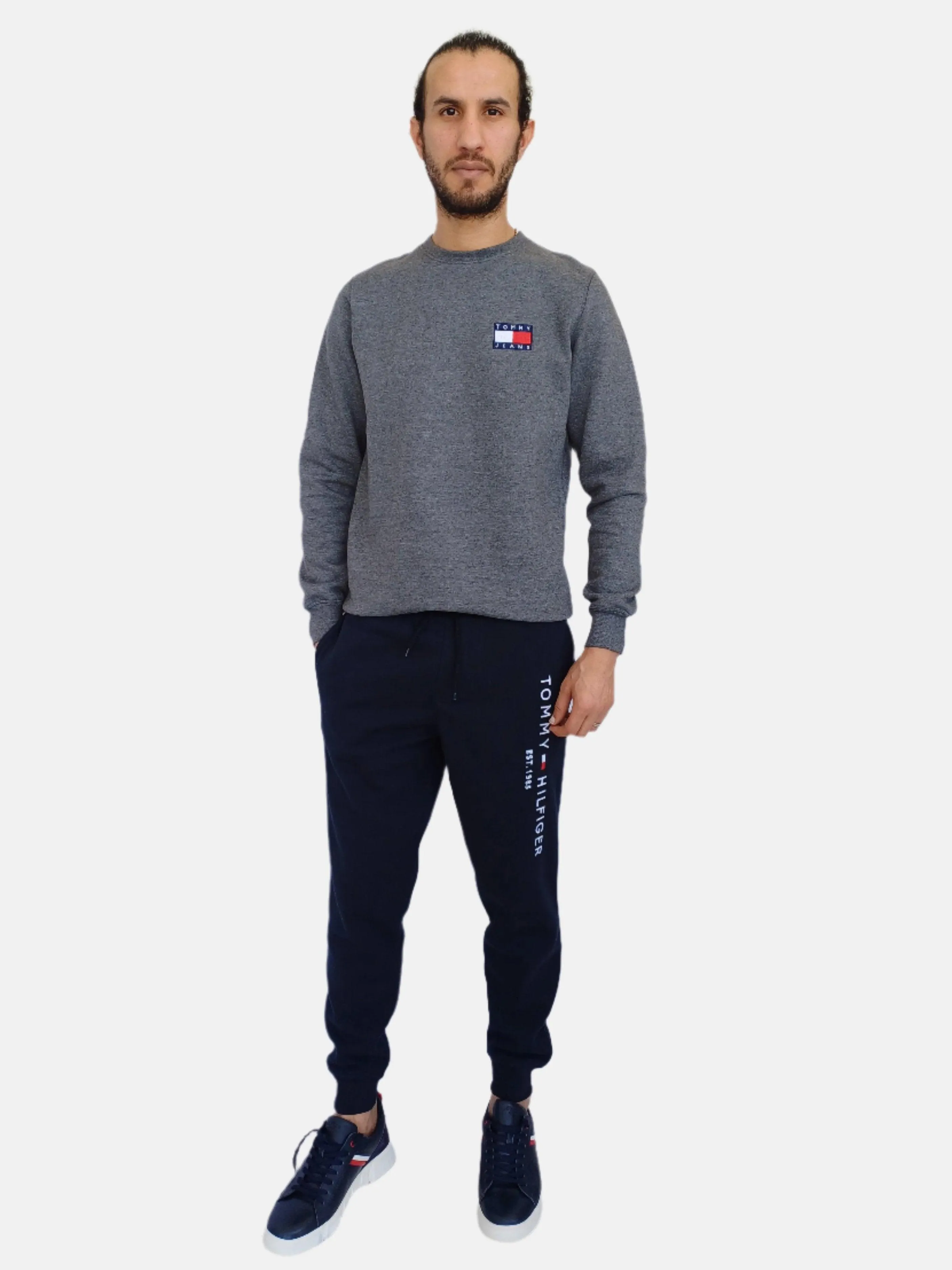 Navy Tommy Hilfiger Men Joggers