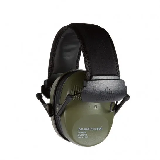 Num'axes Electronic Ear Muffs  *FREE 3M Ear Plugs*