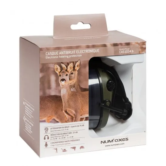 Num'axes Electronic Ear Muffs  *FREE 3M Ear Plugs*