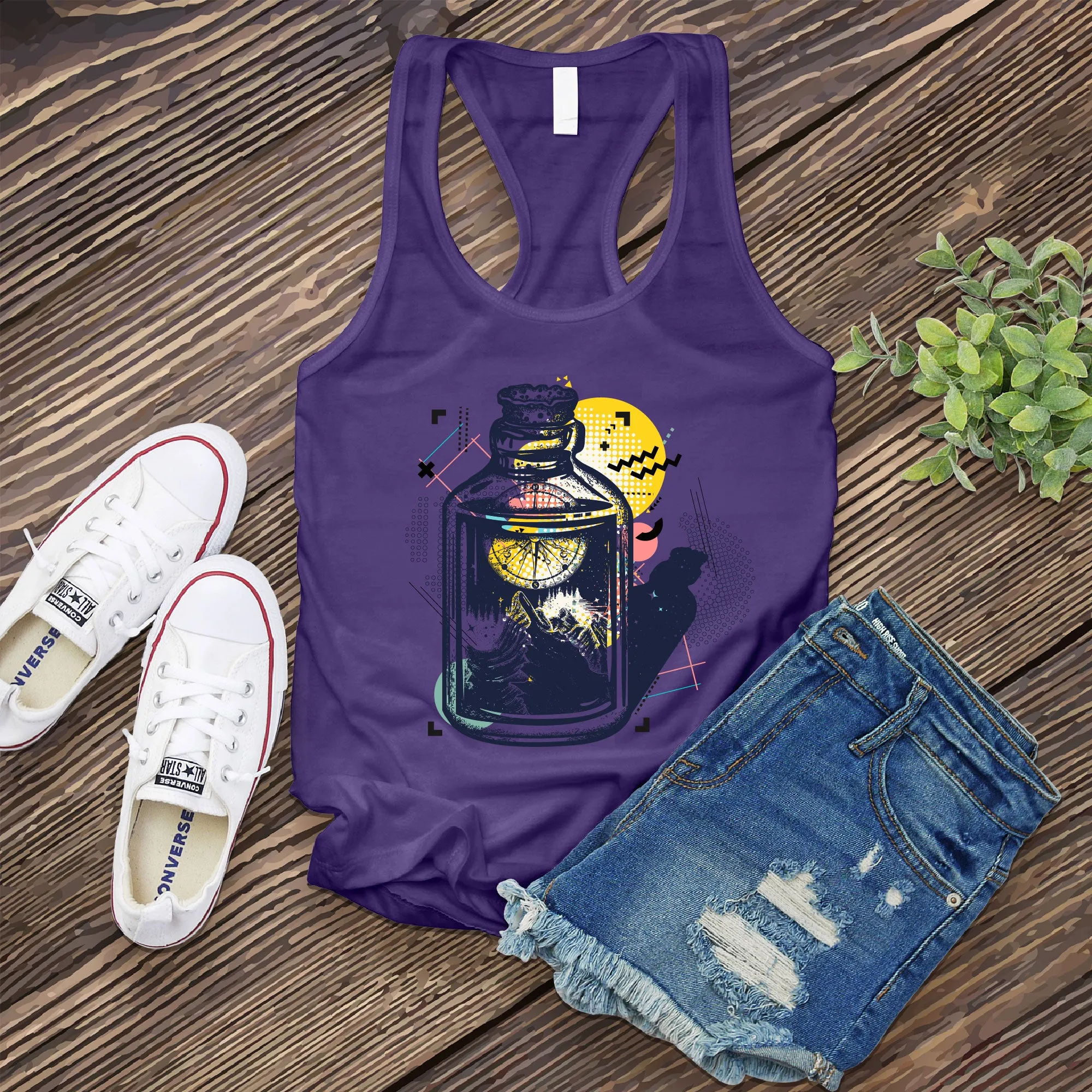 Pop Art Nature In A Bottle Women's Tank Top