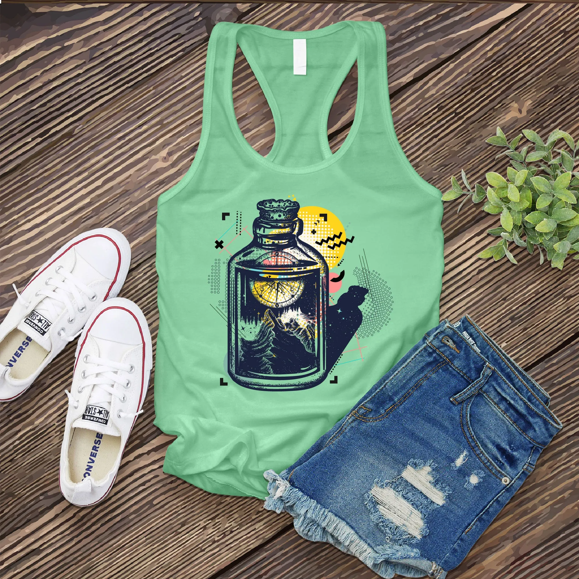 Pop Art Nature In A Bottle Women's Tank Top