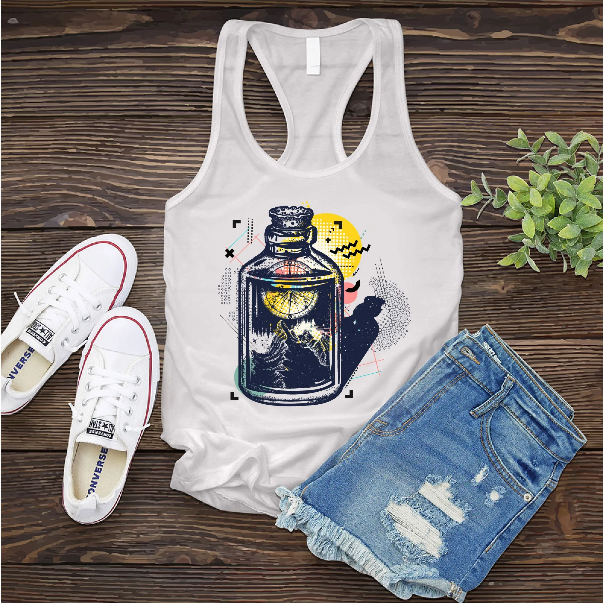 Pop Art Nature In A Bottle Women's Tank Top