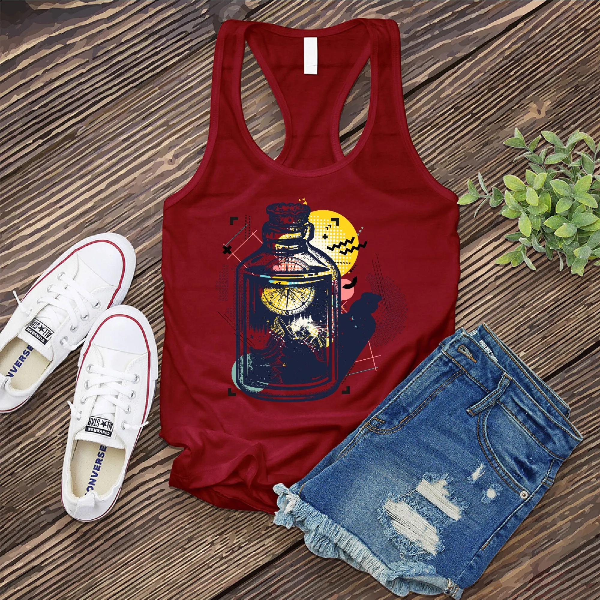 Pop Art Nature In A Bottle Women's Tank Top