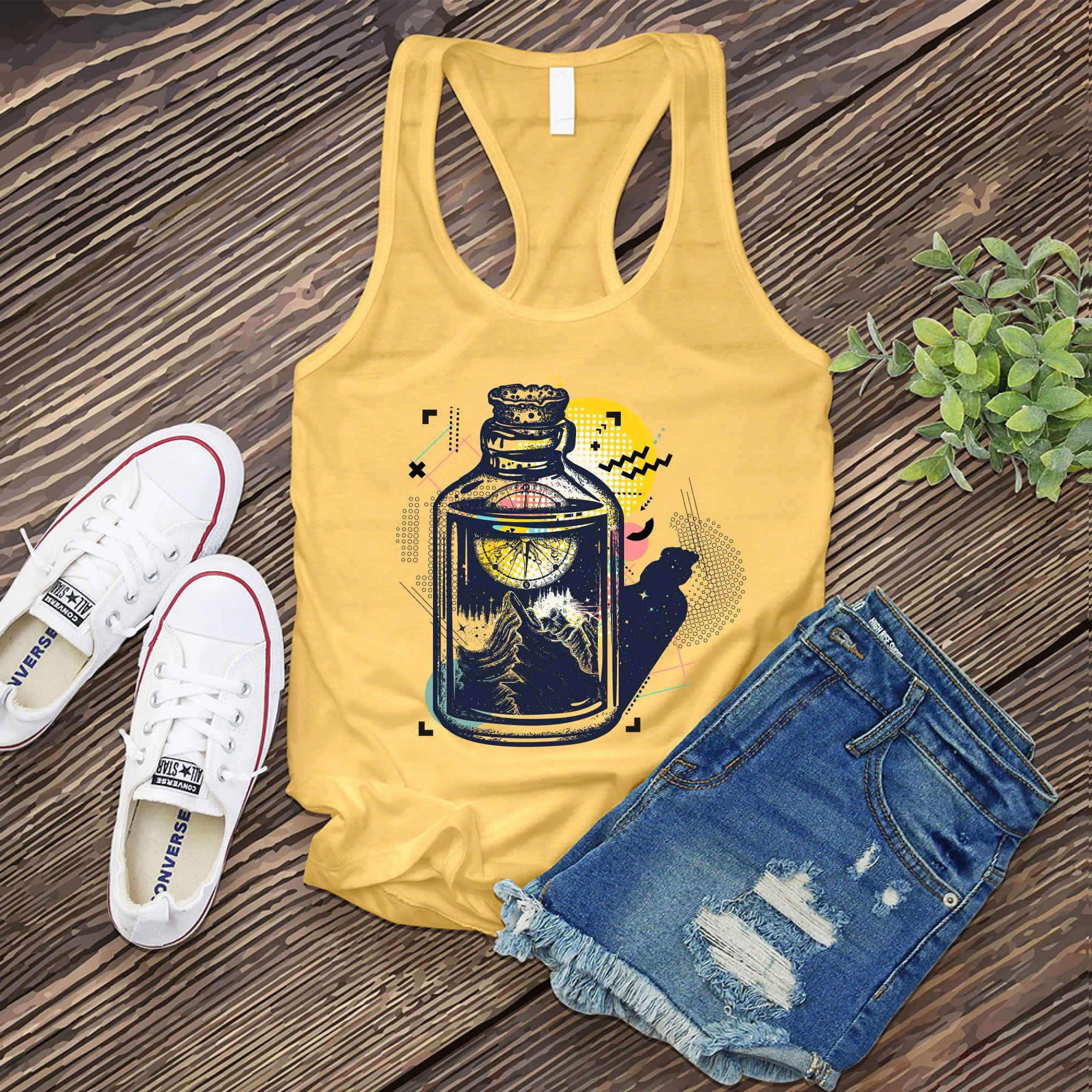 Pop Art Nature In A Bottle Women's Tank Top