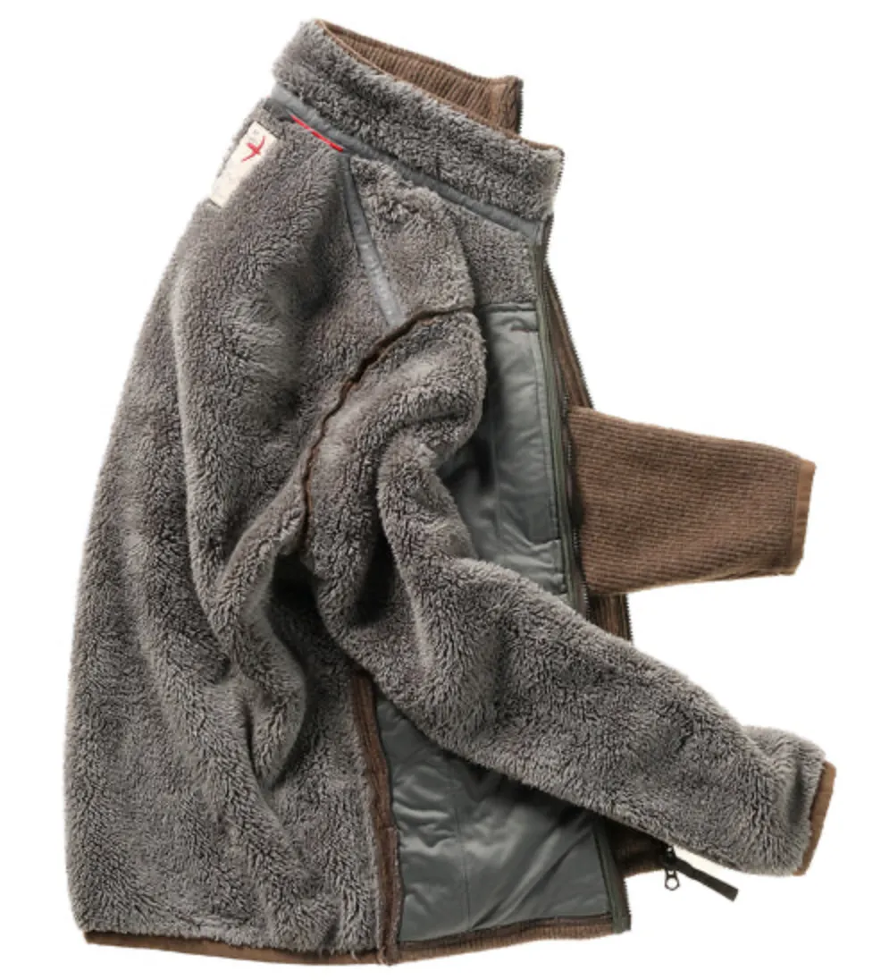 Relwen Basecamp Ribpile Jacket - Bark