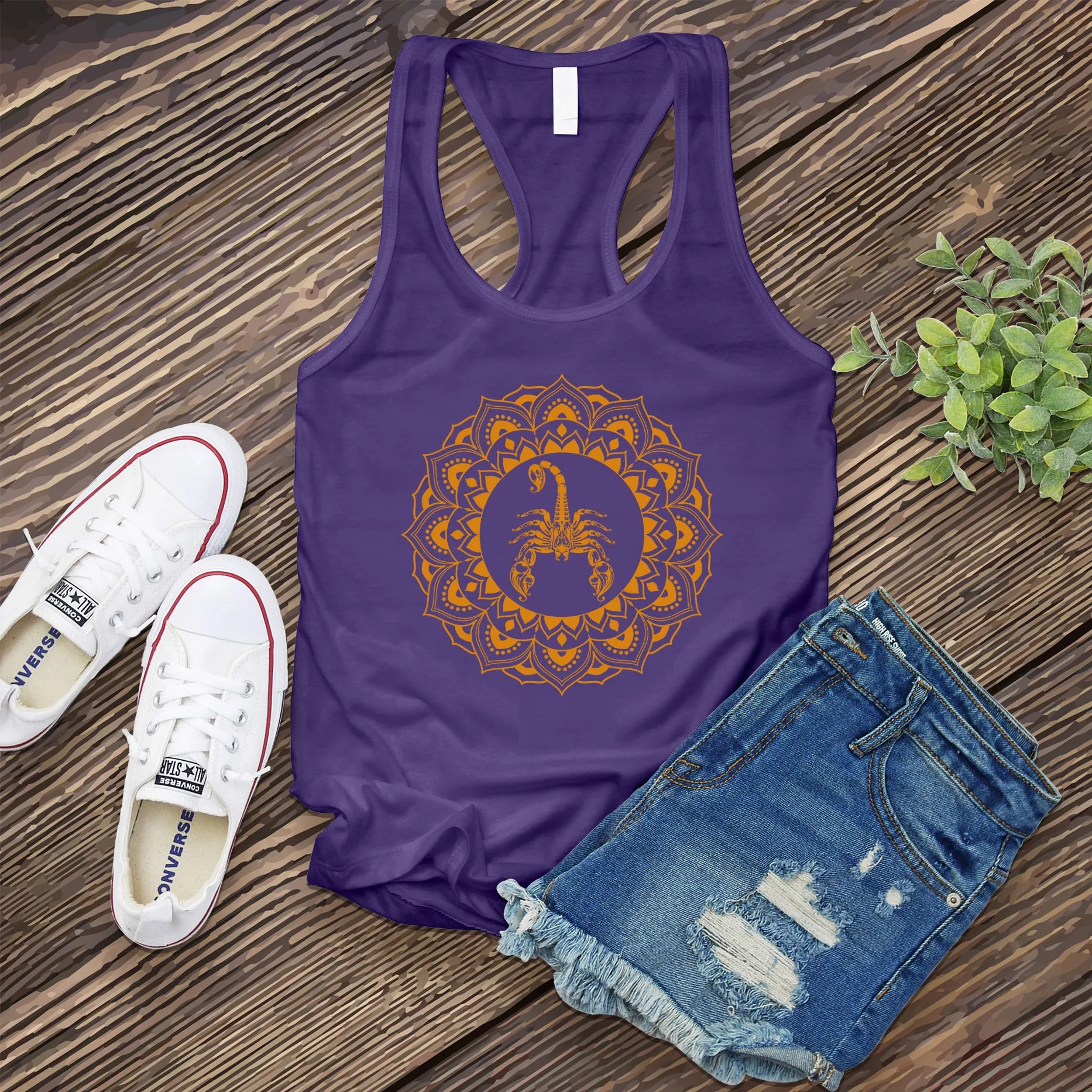 Scorpio Mandala Women's Tank Top