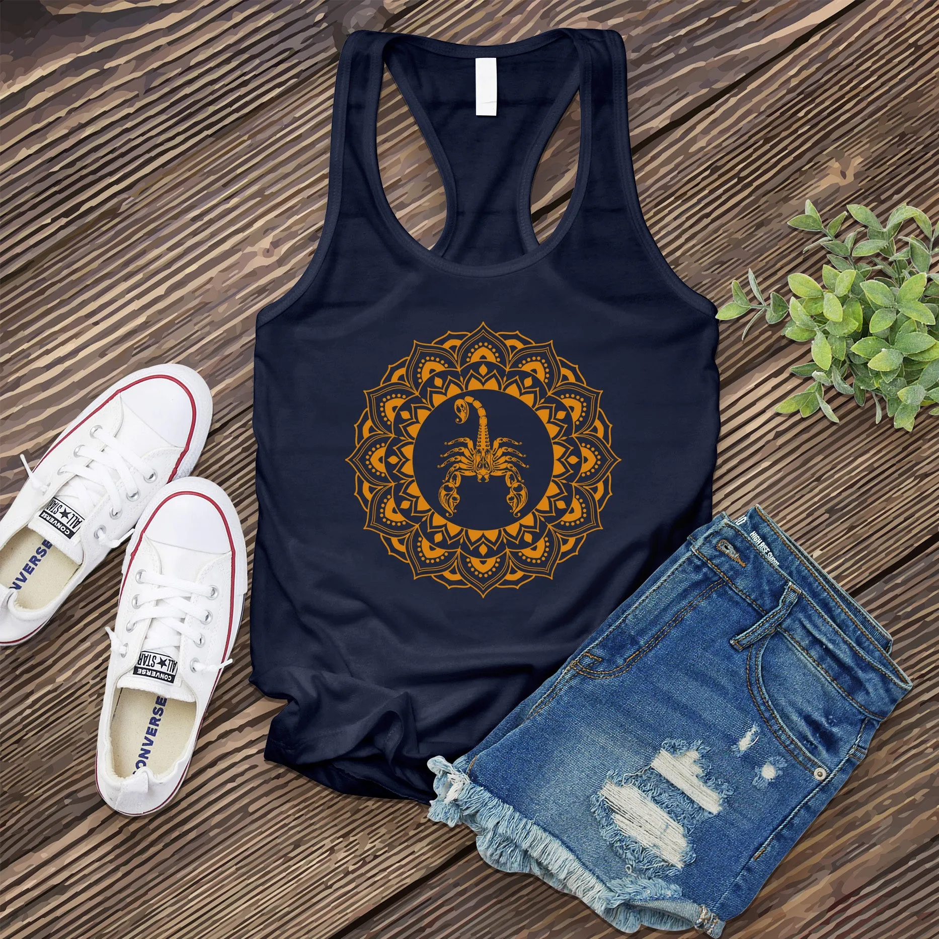 Scorpio Mandala Women's Tank Top