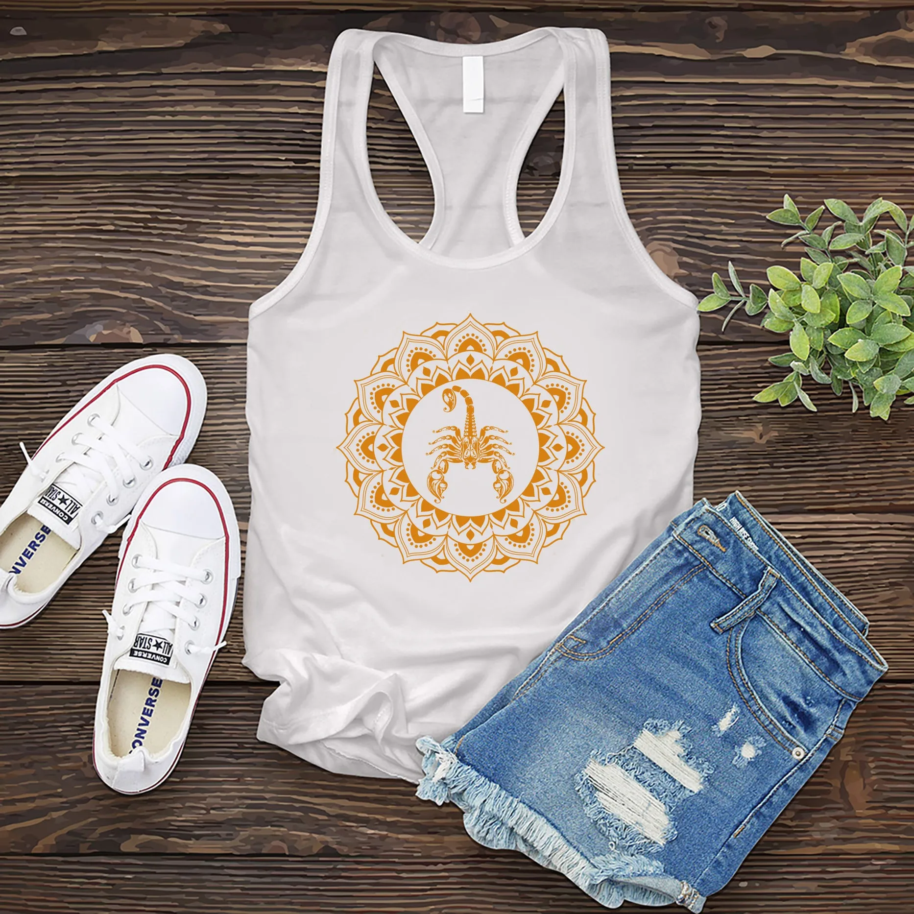 Scorpio Mandala Women's Tank Top