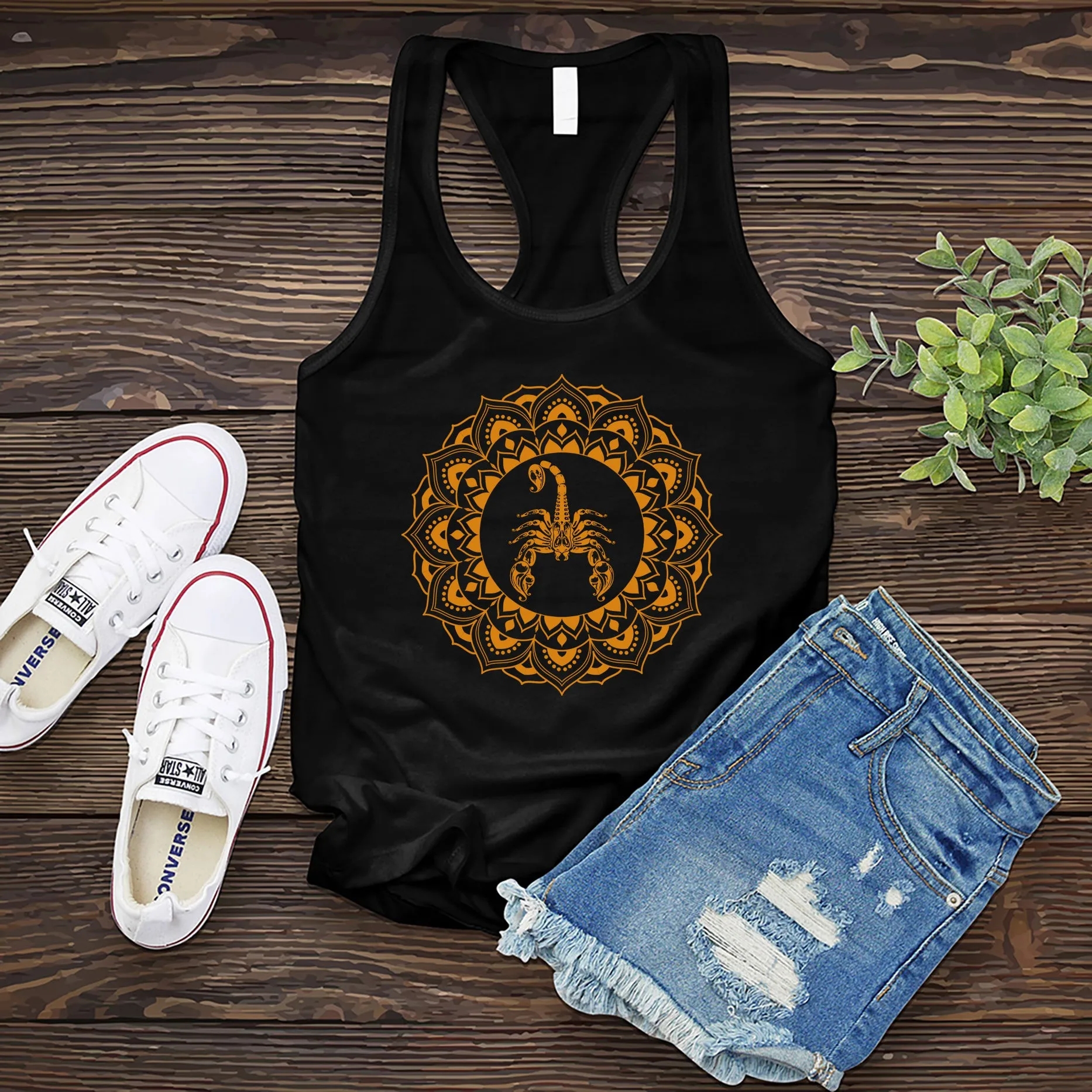 Scorpio Mandala Women's Tank Top