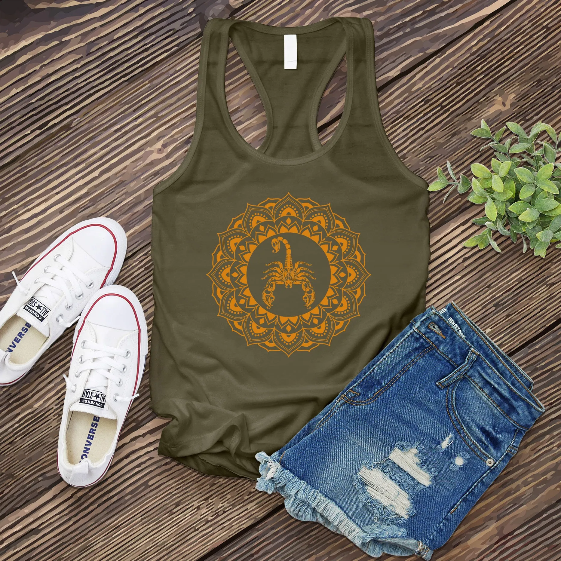 Scorpio Mandala Women's Tank Top