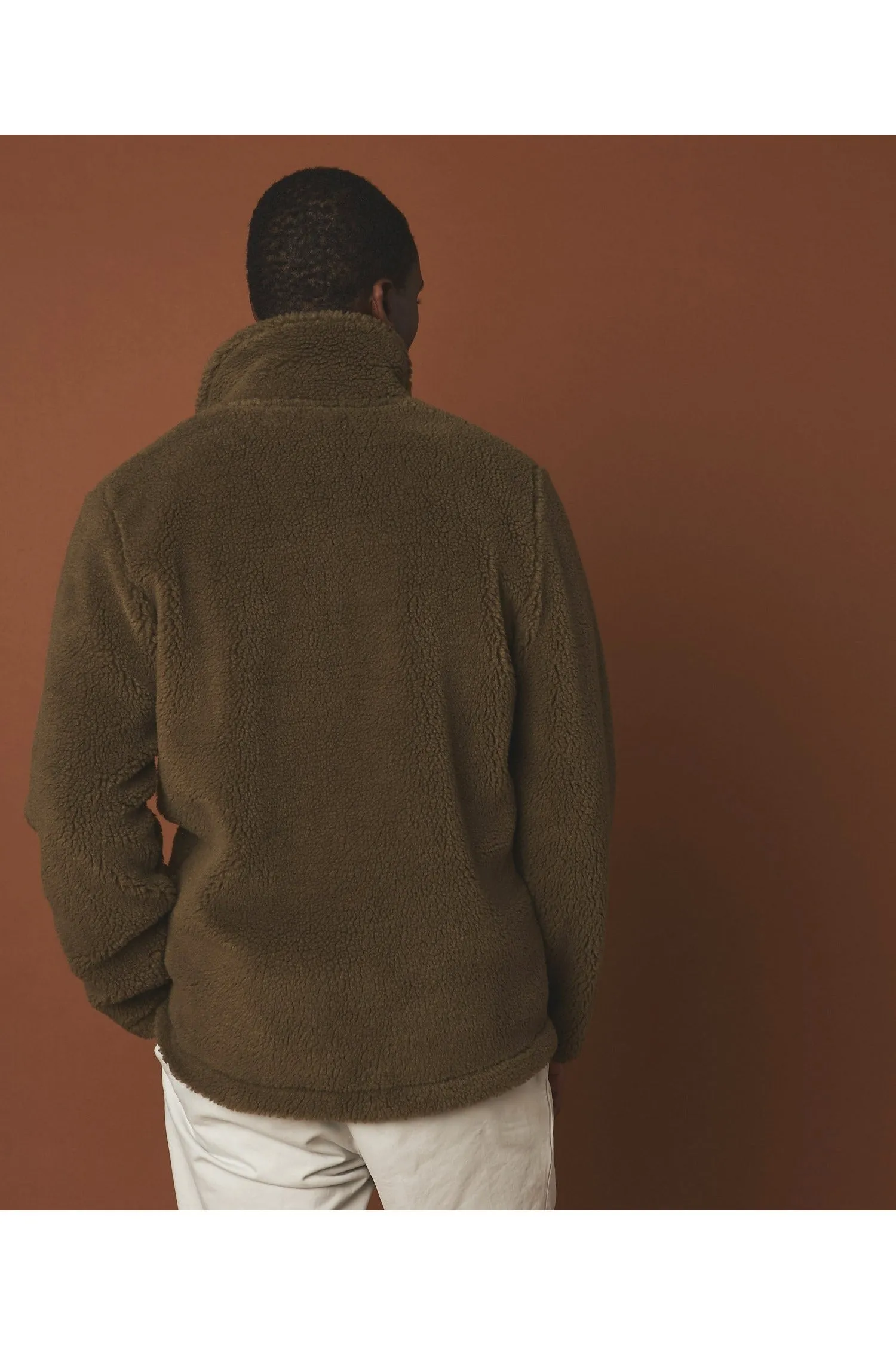 Sherpa Utility Jacket - Army Green