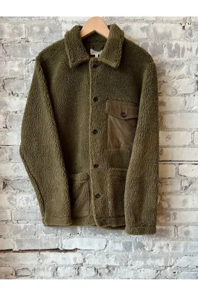 Sherpa Utility Jacket - Army Green