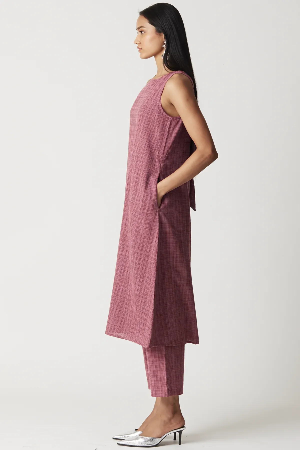 Sierra Tunic Set : Pink Checks