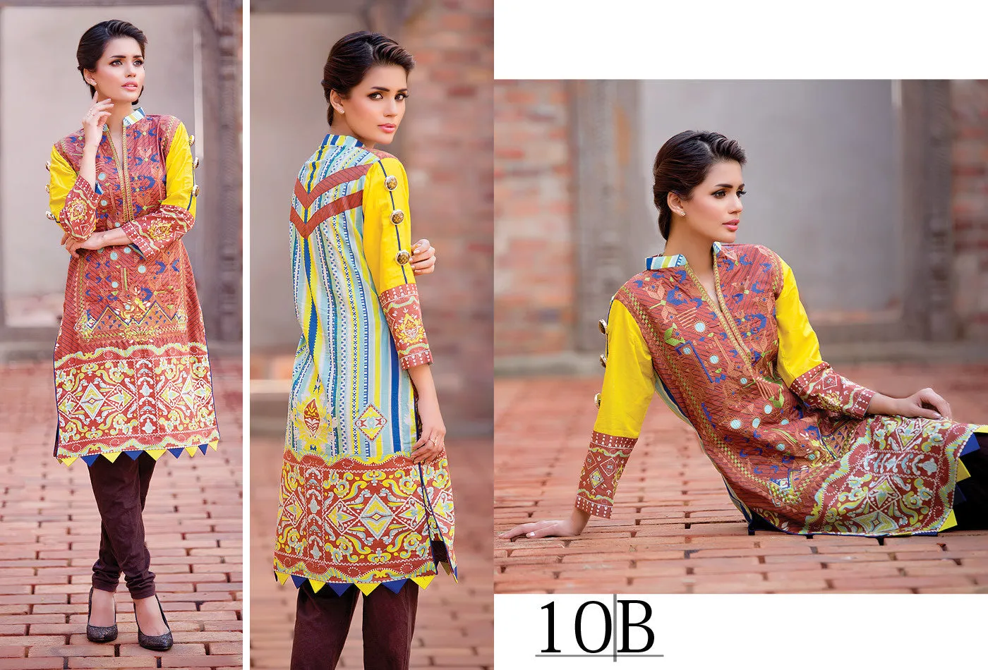 Subhata Embroidered Lawn Tunic Collection - 10B