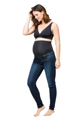 SUMMER SALE!  Soho Skinny Over the Belly Jean in Dark Wash by NOM