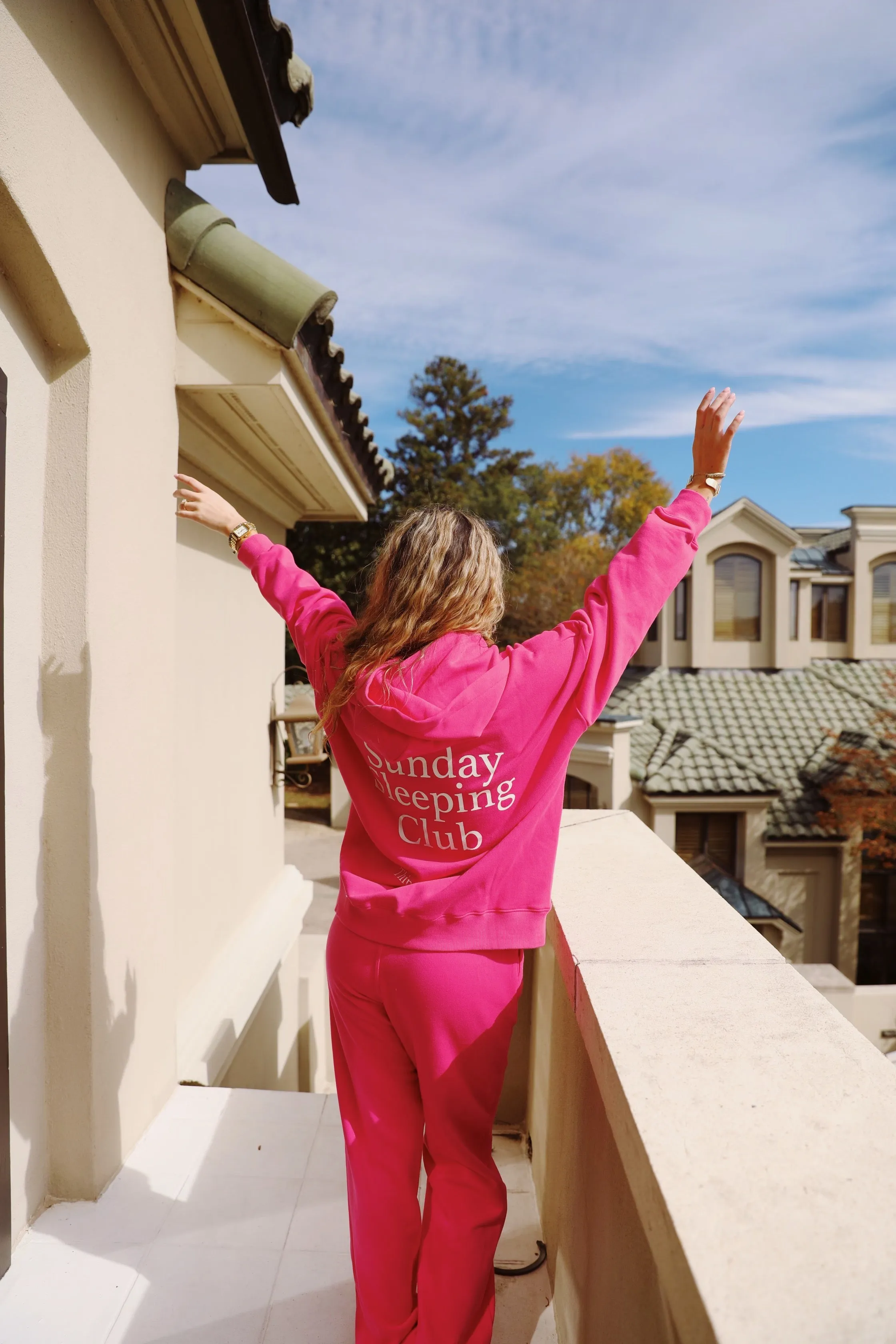 Sunday Sleeping Club Joggers - Pink