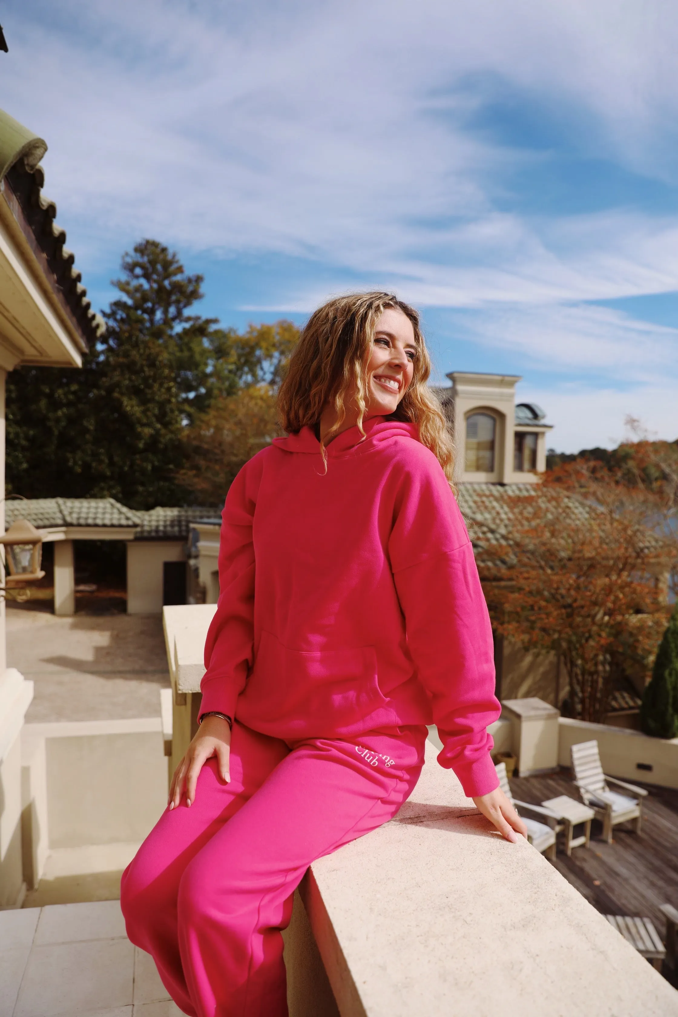Sunday Sleeping Club Joggers - Pink