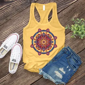 Watercolor Mandala Women's Tank Top