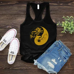 Yin Yang Bonsai Tree Women's Tank Top