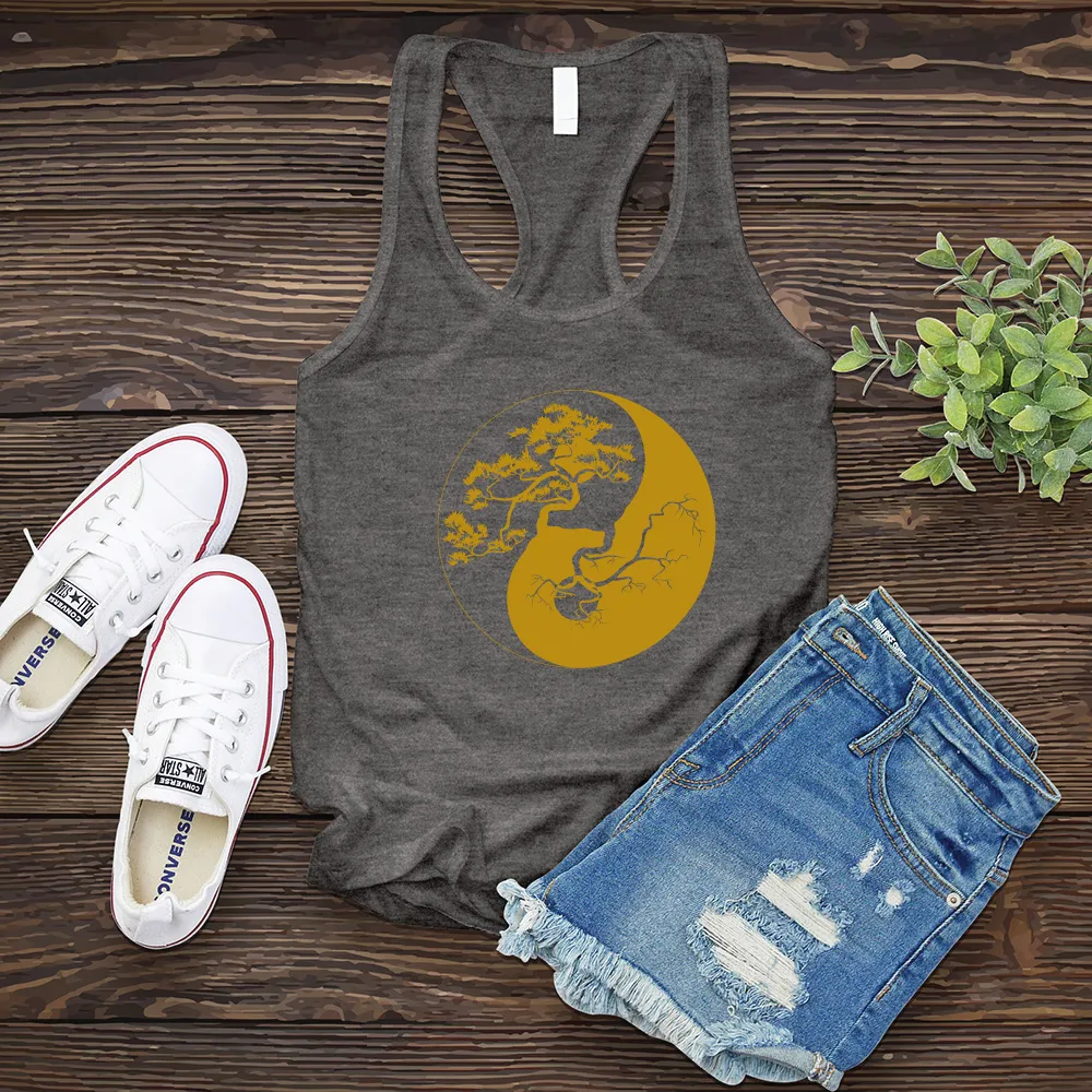 Yin Yang Bonsai Tree Women's Tank Top
