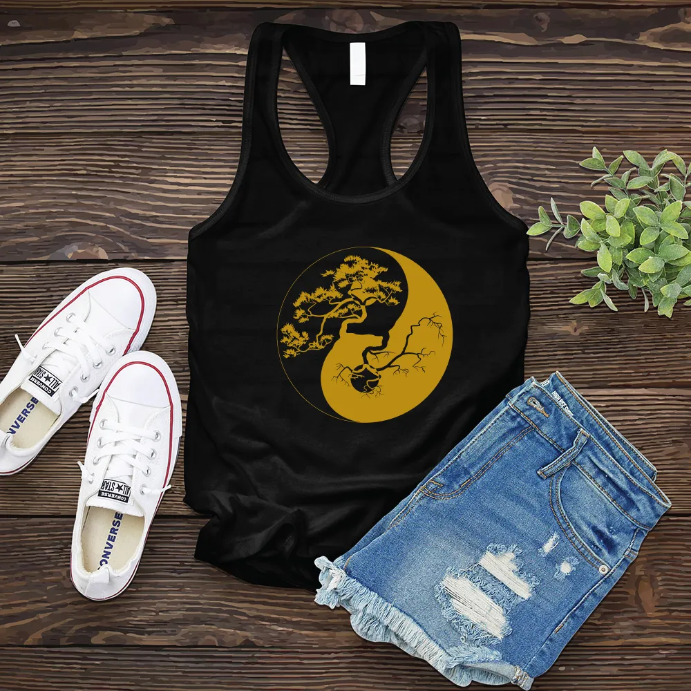 Yin Yang Bonsai Tree Women's Tank Top